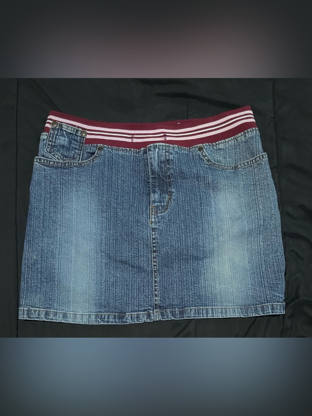 Sunshine Apparel Denim Mini Skirt